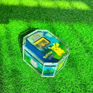 Acryl-Schutzhülle für die Pokémon-Sammelkartenspiel-Blechbox 
