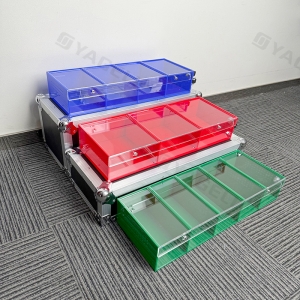 Großhandel Anpassbare 3-stufige Acryl-Schlangenhülle 