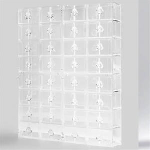 Aufbewahrungsbox aus Acryl für Würfel DND Würfelsets 
