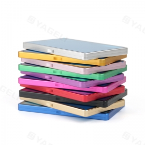 Hochwertiges magnetisches Kartenetui aus Aluminium 