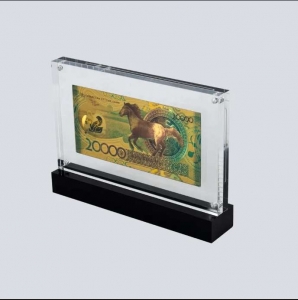 Acryl-Ausstellungsrahmen für Banknoten