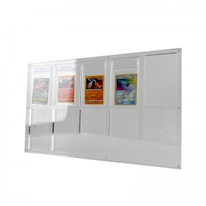 96 % UV-beständiger Acryl-Kartenplatten-Displayrahmen der 10. Klasse 