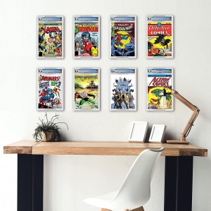 Schwarzer Economy-Display-abgestufter Comic-Buchrahmen 