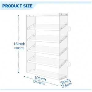 Klare Acryl-Vitrine für Hot Wheels 