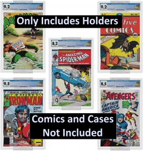 Schwarzer Economy-Display-abgestufter Comic-Buchrahmen 