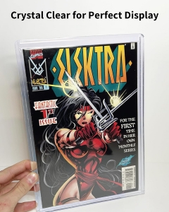 Maßgeschneiderter Toploader-Halter für Silver Age und aktuelle Comics