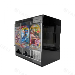 Maßgeschneiderter Acryl-Pokemon-Booster-Pack-Spender 