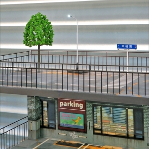 Yageli Mehrstöckiges Parkhaus für Modellautos 