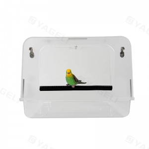 Eichhörnchensicheres Vogelhäuschen aus Acryl
