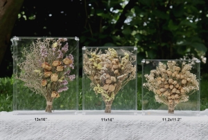 Großhandel Acryl konservierte Blumen Display-Box 