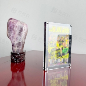 Abnehmbarer Acryl-Comic-Displayrahmen mit Schrauben 