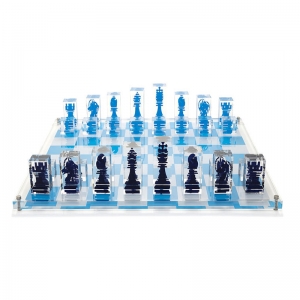 Neuankömmling Beliebtes Acryl Schachspiel Brettspiel 