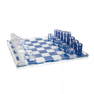 Neuankömmling Beliebtes Acryl Schachspiel Brettspiel 