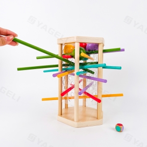 Handgefertigte Familien-Stabspiele mit Logos 