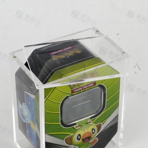 Acryl-Vitrine mit magnetischem Deckel für Pokemon-Booster-Dose 
