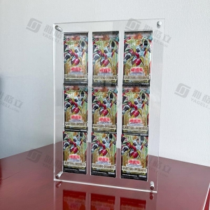 99 % UV-Beständigkeit 9 Slots Acryl Booster Pack Display Stand 
