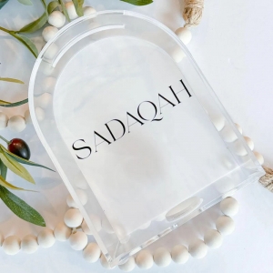 Großhandel Acryl Sadaqah Tzedakah Box 