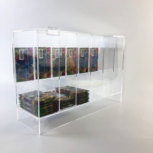 Acryl 6 - Slot Pokémon Kartenpaket Spender und Organizer 