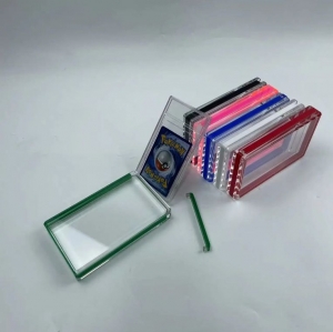 Klarer magnetischer One-Touch-Kartenhalter 35pt 