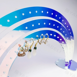 Luxuriöser Ohrring-Präsentationsständer aus Acryl 