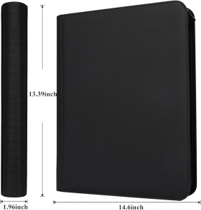 Sammelkartenalbum mit Reißverschluss für PSA-Slabs