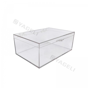 Snackbox aus transparentem Acryl 