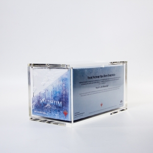 Acryl-Displaykoffer für Magic: The Gathering Draft Booster (UV-beständig) 