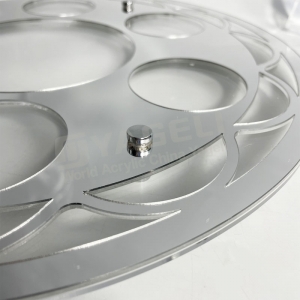 Hochwertige, UV-beständige Servierplatte aus Acryl für Judaica-Kunst 