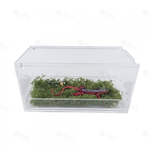 UV-beständiges, schubladenartiges Terrarium aus Acryl für Reptilien und Wirbellose 