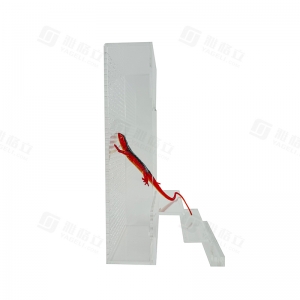 UV-beständiges, vertikales Klettergehege aus Acryl für Haustiere 