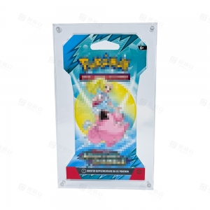 UV-beständiger Acryl-Displayrahmen für Pokémon-Blisterverpackungen