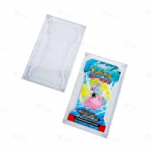 UV-beständiger Acryl-Displayrahmen für Pokémon-Blisterverpackungen 