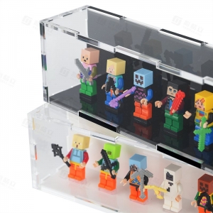 Acryl-Vitrinenkasten für LEGO Minifiguren 