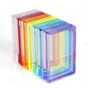 PSA Acryl-Displaybox für farbige Magnetkarten mit Bewertungsstufe 