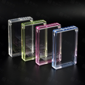 UV-beständige Premium-Acryl-Einzelhülle mit Magnetverschluss, PSA, CGC, BGS, Slab 