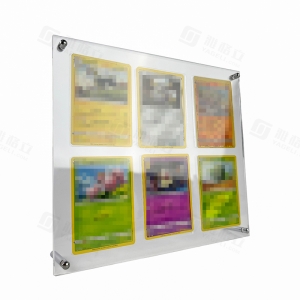 Pokémon-Sammelkarten-Display | Acryl-Display für Sammelkarten | YAGELI 