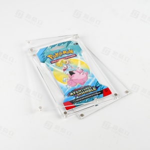 YAGELI Acryl-Display für Pokémon-Packs | Premium-Zubehörlösungen für das Pokémon-Sammelkartenspiel 