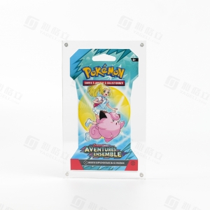 YAGELI Acryl-Display für Pokémon-Packs | Premium-Zubehörlösungen für das Pokémon-Sammelkartenspiel