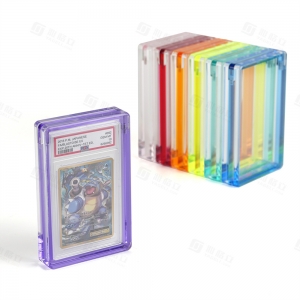 YAGELI Acryl PSA farbiger Graded-Card-Protektor | Premium PSA Zubehörhersteller 