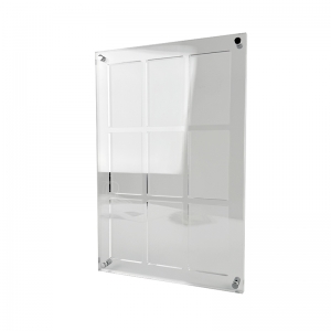 Transparenter 9-Fächer Acryl Booster-Pack Display-Rahmen 