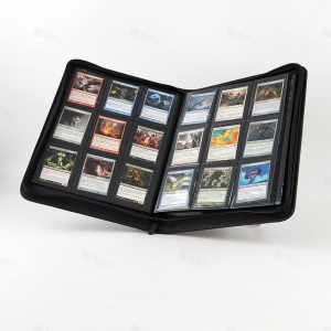 PU-Leder Sammelkartenordner mit 9 Taschen | YAGELI TCG-Kartenordnerhersteller