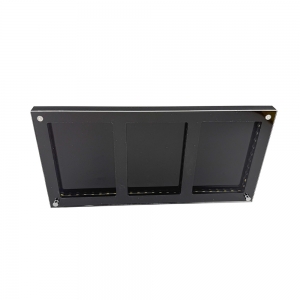 3-Fächer-LED-Acryl-One-Touch-Sammelkarten-Präsentationsrahmen 