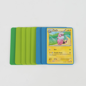 Abgerundete TCG-Kartenhüllen, farbige, matte Sammelkartenhüllen 