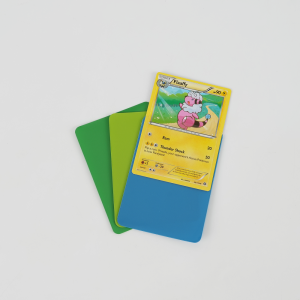 Abgerundete TCG-Kartenhüllen, farbige, matte Sammelkartenhüllen 
