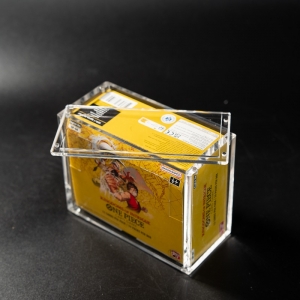 UV-beständiges Acrylgehäuse für One Piece, Magnetdeckel, kristallklarer Display-Schutz 