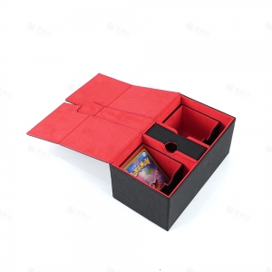 Doppelseitige Deck-Box mit Würfelhalter für TCG-Zubehör | YAGELI