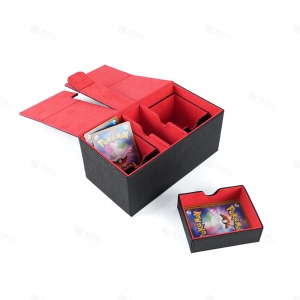 Doppelseitige Deck-Box mit Würfelhalter für TCG-Zubehör | YAGELI 