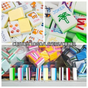 Amerikanisches Mahjong-Set aus Acryl 