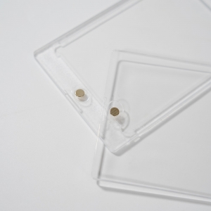 One Touch Magnet-Kartenhalter für Sammelkarten, transparente Schutzhülle 