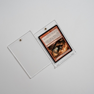 One Touch Magnet-Kartenhalter für Sammelkarten, transparente Schutzhülle 